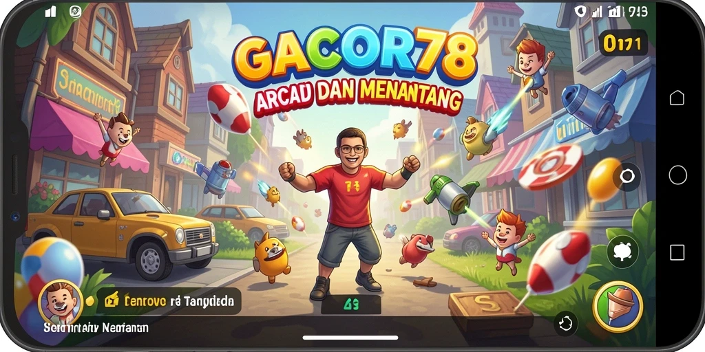Tangkapan layar GACOR78 menampilkan gameplay yang seru dan penuh aksi.