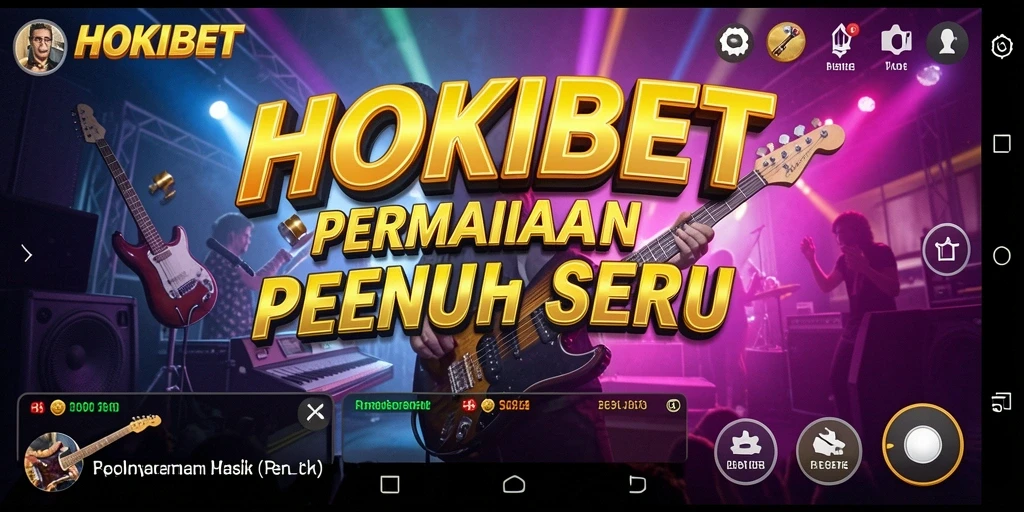 Tampilan gameplay HOKIBET yang menarik dan dinamis.