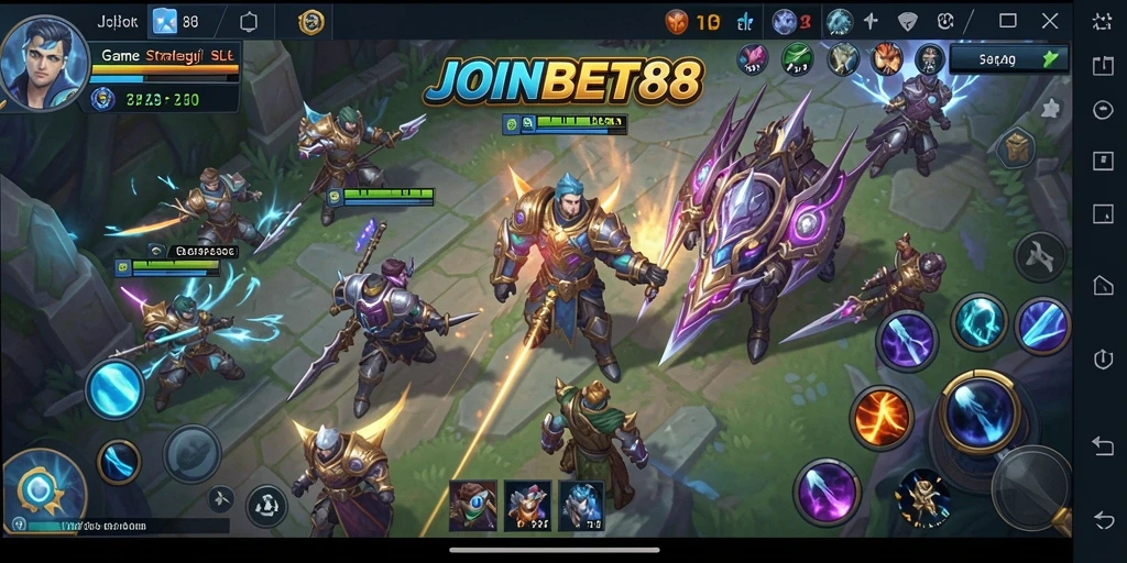 Tampilan gameplay seru di JOINBET88 dengan strategi mendebarkan.