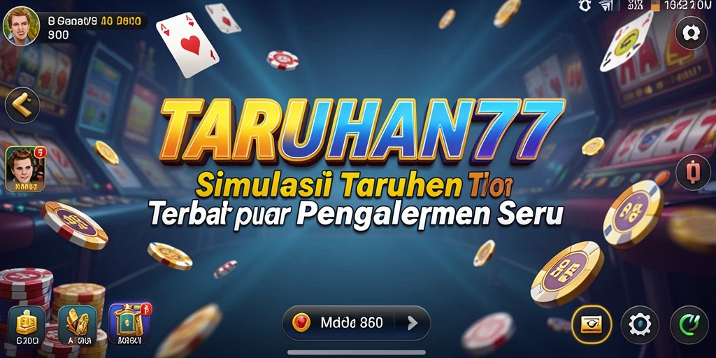 Screenshot TARUHAN77 menampilkan gameplay yang seru dan interaktif.