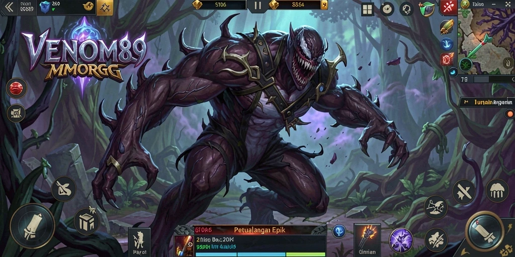 Gambaran mendalam dari gameplay epik di dunia VENOM889.